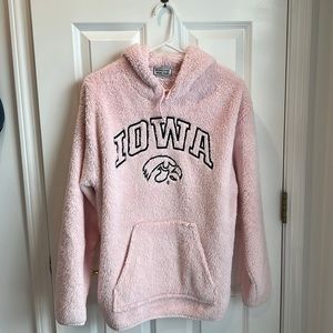 Fuzzy Iowa Hoodie